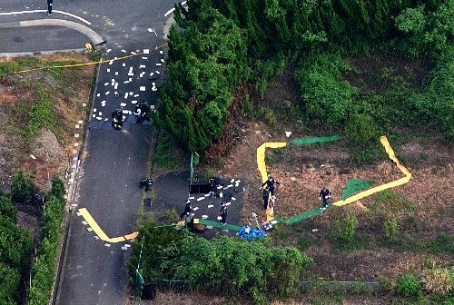 三重県中3女子死亡事件の発見現場