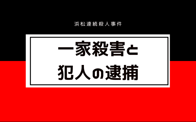 浜松連続殺人事件:　犯人の逮捕