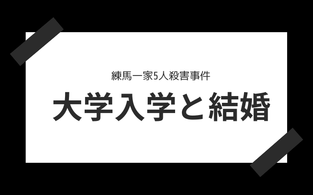 朝倉幸治郎の大学入学と結婚