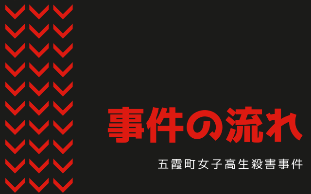 五霞町女子高生殺害事件の足取り