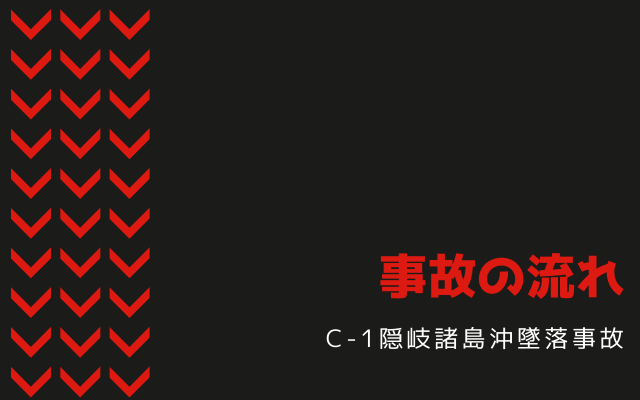 C-1隠岐諸島沖墜落事故